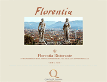 Tablet Screenshot of florentia.ca